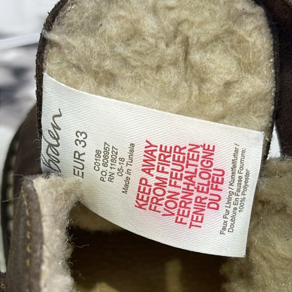 Boden boys suede